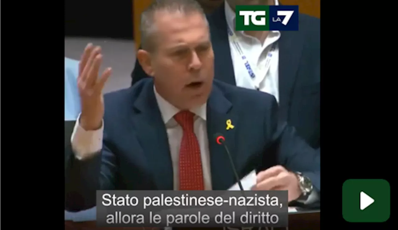 Israele-shock sulla Palestina prima del voto di adesione all'Onu: 'Stato nazista'