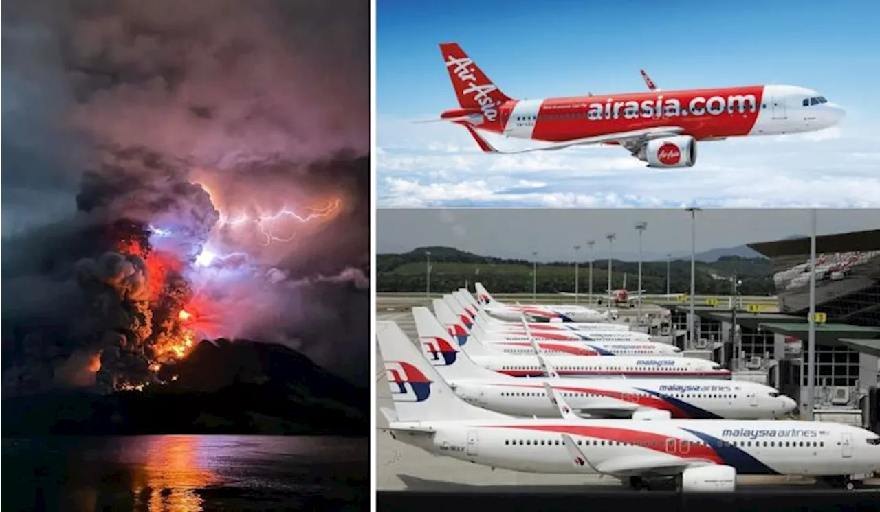 Gunung Ruang Eruption: Flights To & From East Malaysia Grounded