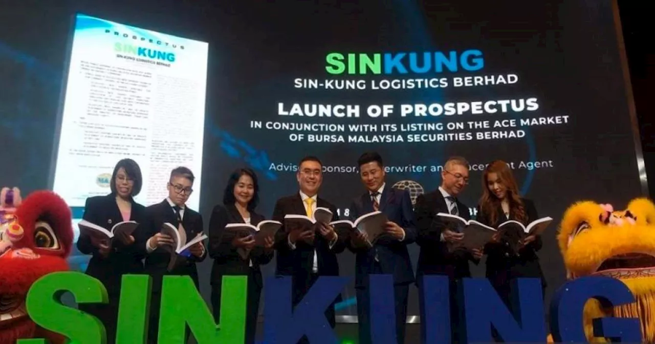 ACE Market-bound Sin-Kung Logistics to raise RM26 million from IPO