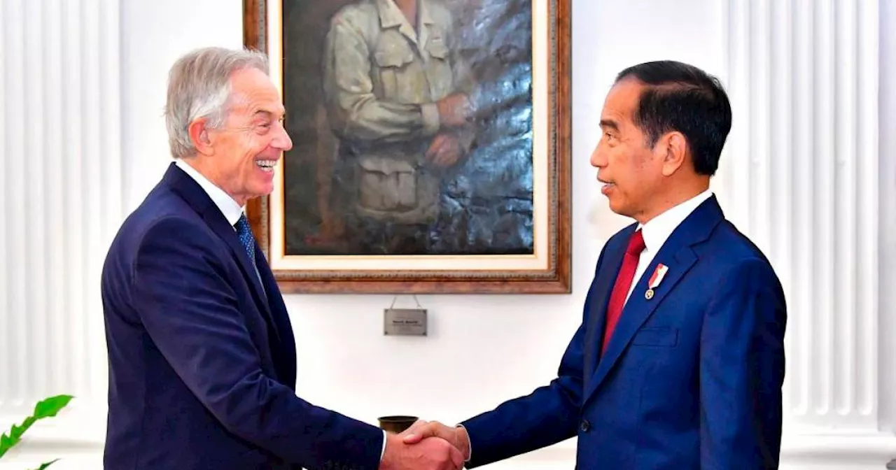 Jokowi seeks former British PM Tony Blair’s help to speed up Indonesia’s digitalisation