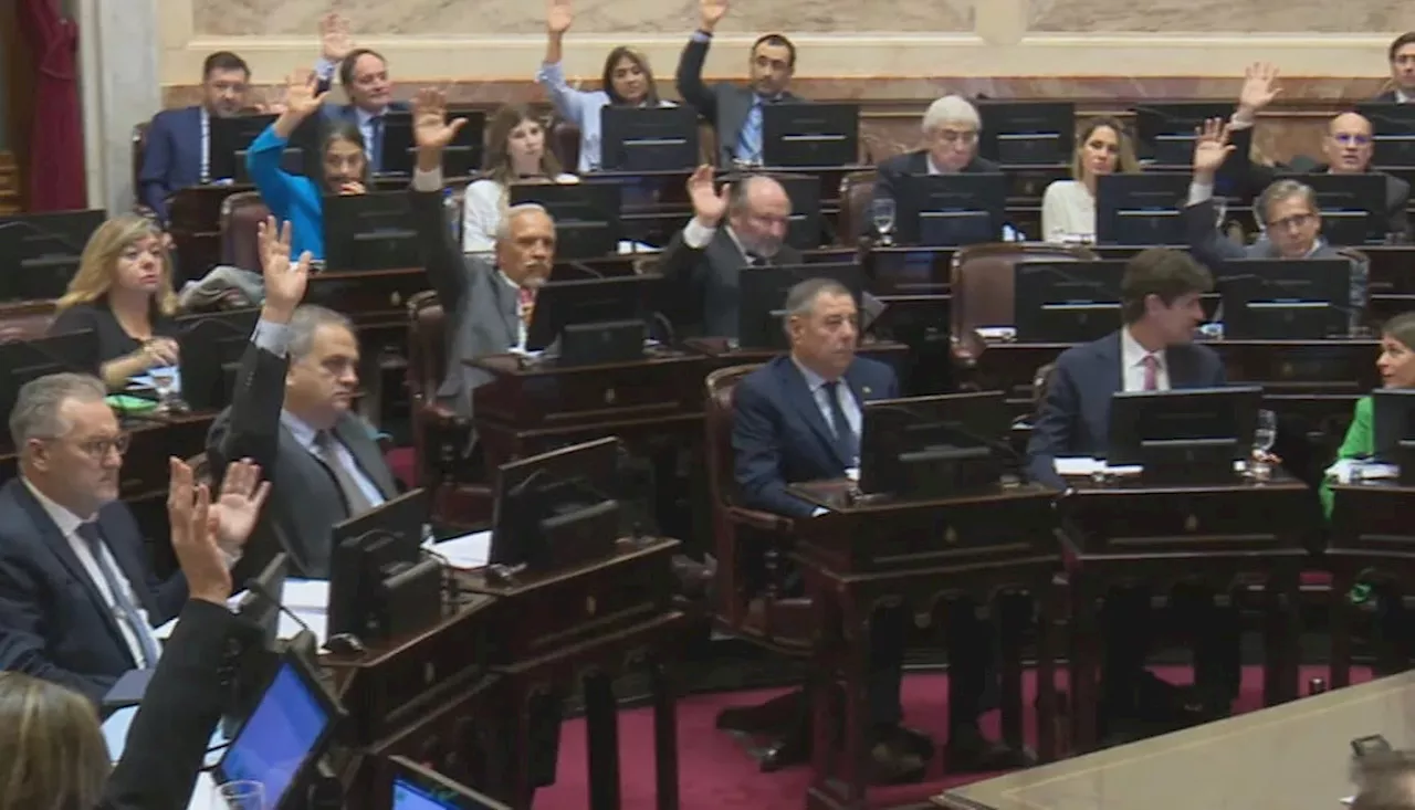 Video: así fue el momento en que los senadores aprobaron el fuerte aumento de sus sueldos