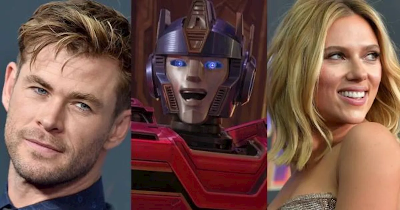 Transformers One, con Chris Hemsworth y Scarlett Johansson, presenta su primer tráiler