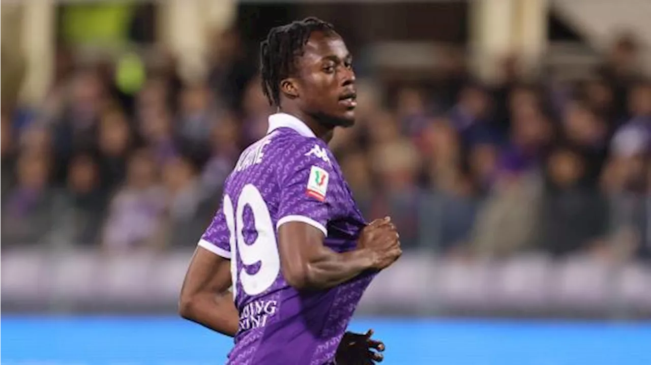 Fiorentina, Kouamé: 'Siamo stati pazienti e alla fine siamo stati premiati'