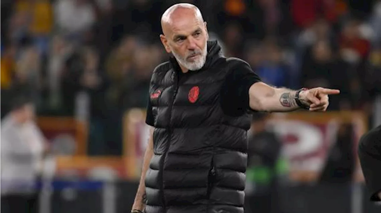 Milan, Pioli: 'Roma con più qualità e determinazione, noi poco efficaci in entrambe le fasi'