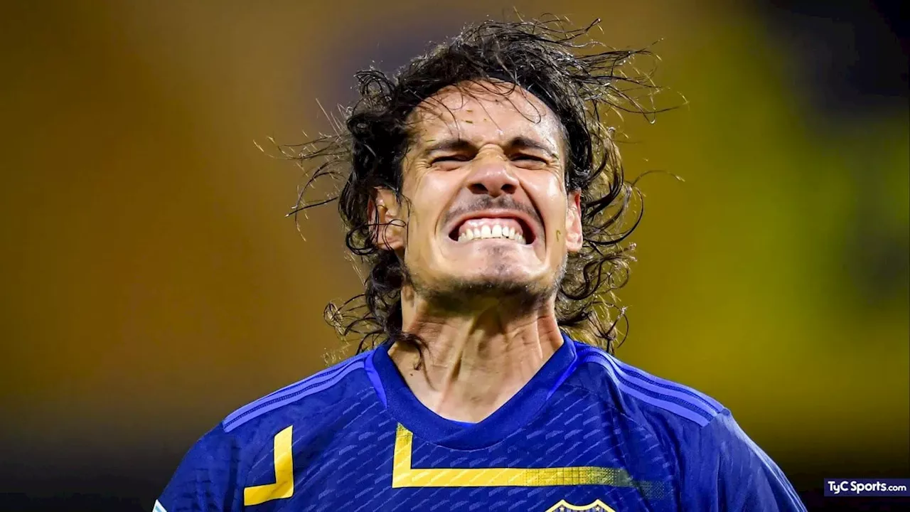 Los números de Cavani que ILUSIONAN a Boca para enfrentar a River