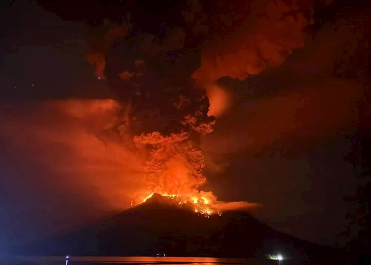 Kesan letusan gunung berapi risiko untuk penerbangan