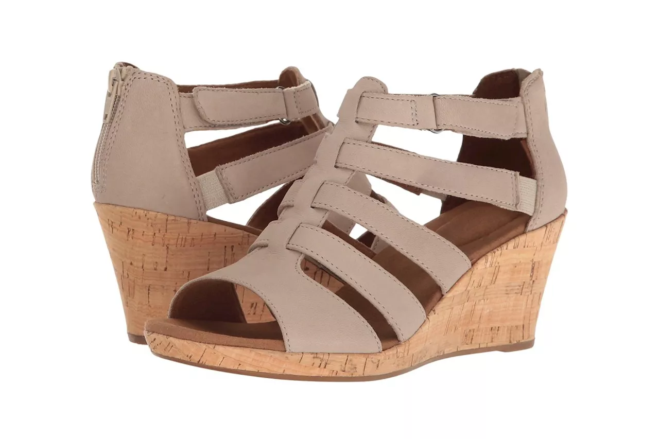 These Wedge Sandals Are “More Comfortable Than Slippers”