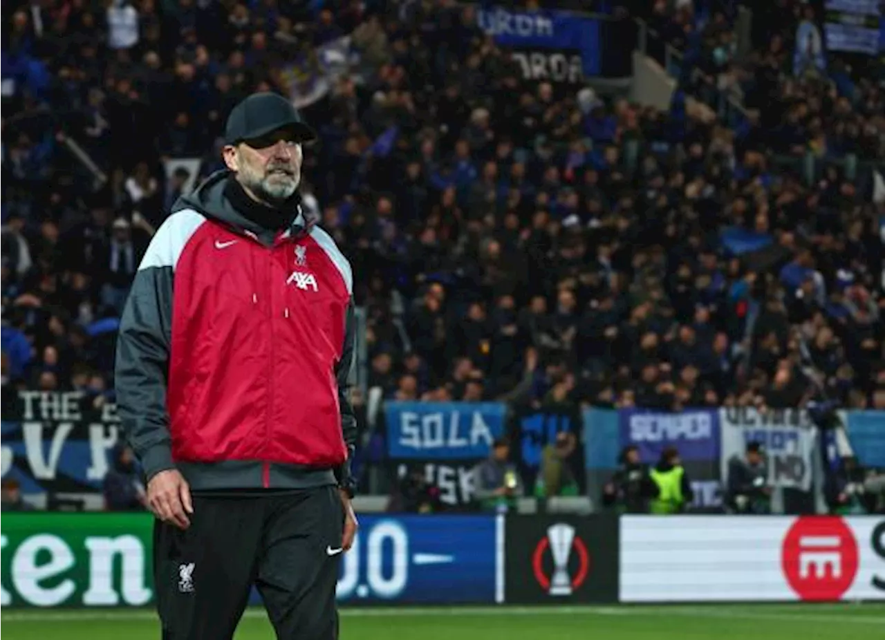 Jürgen Klopp ya no dirigirá al Liverpool en Europa League tras la gesta histórica del Atalanta