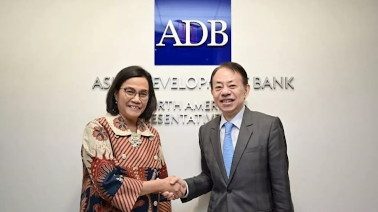 Sri Mulyani Bertemu Presiden ADB Bahas Transisi Energi hingga Pensiun Dini PLTU