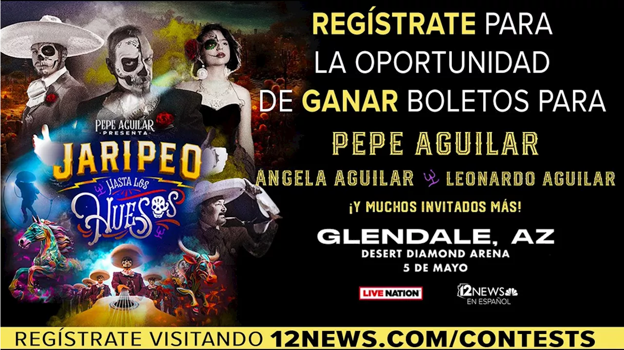 Pepe Aguilar llega a Phoenix con un espectacular concierto y 12News en Español le regala boletos