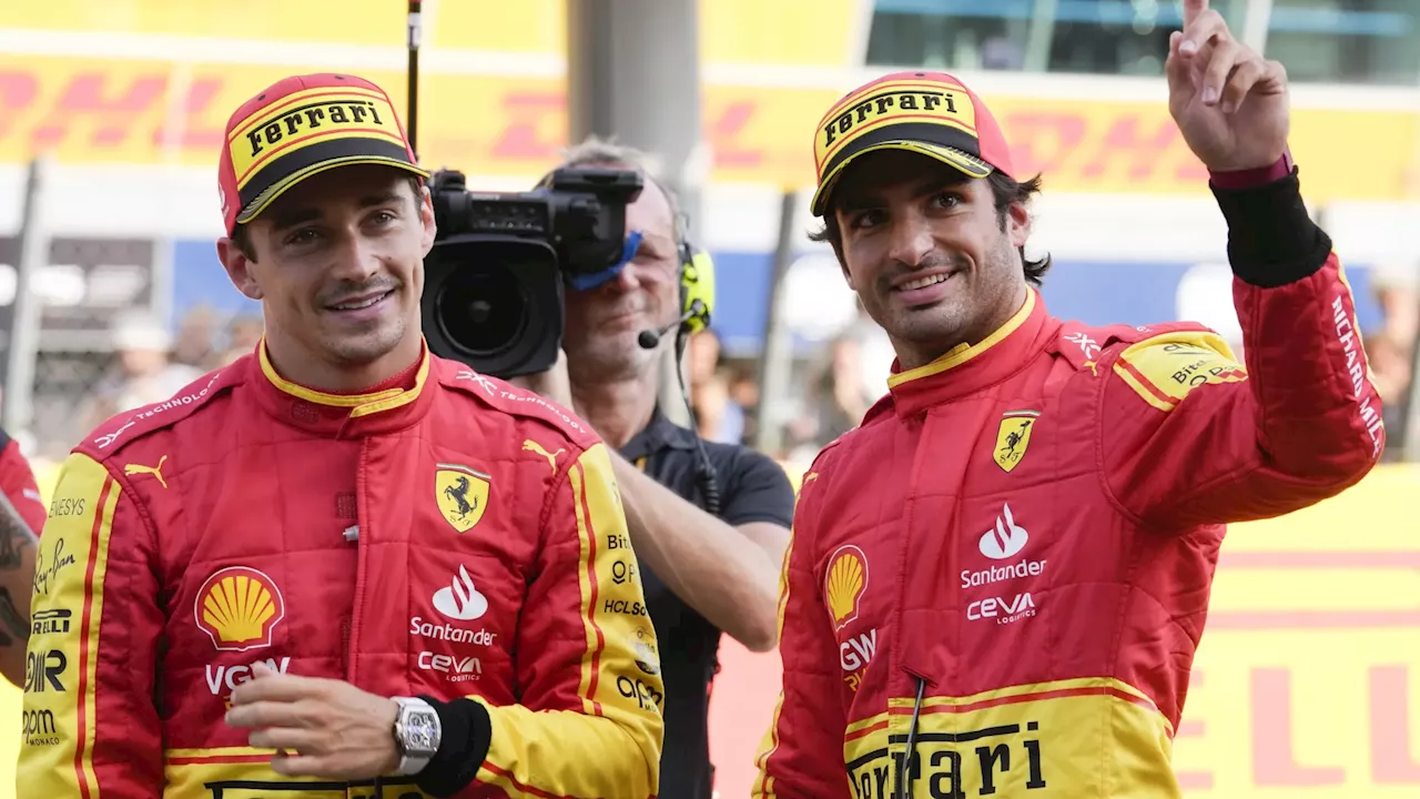 Charles Leclerc admite la superioridad de Carlos Sainz: 'Está haciendo un mejor trabajo'