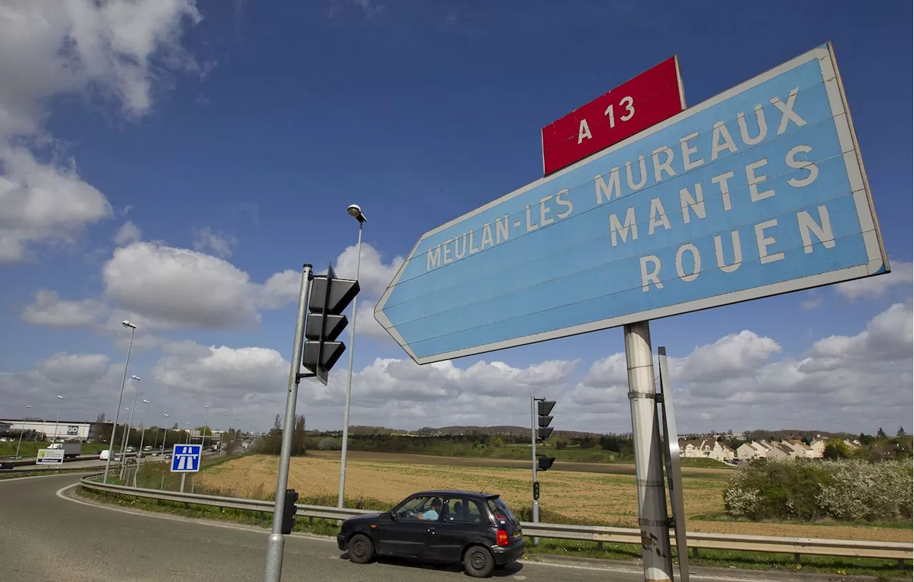 Île-de-France : L'A13 entre Paris et la Normandie fermée aux portes de la capitale