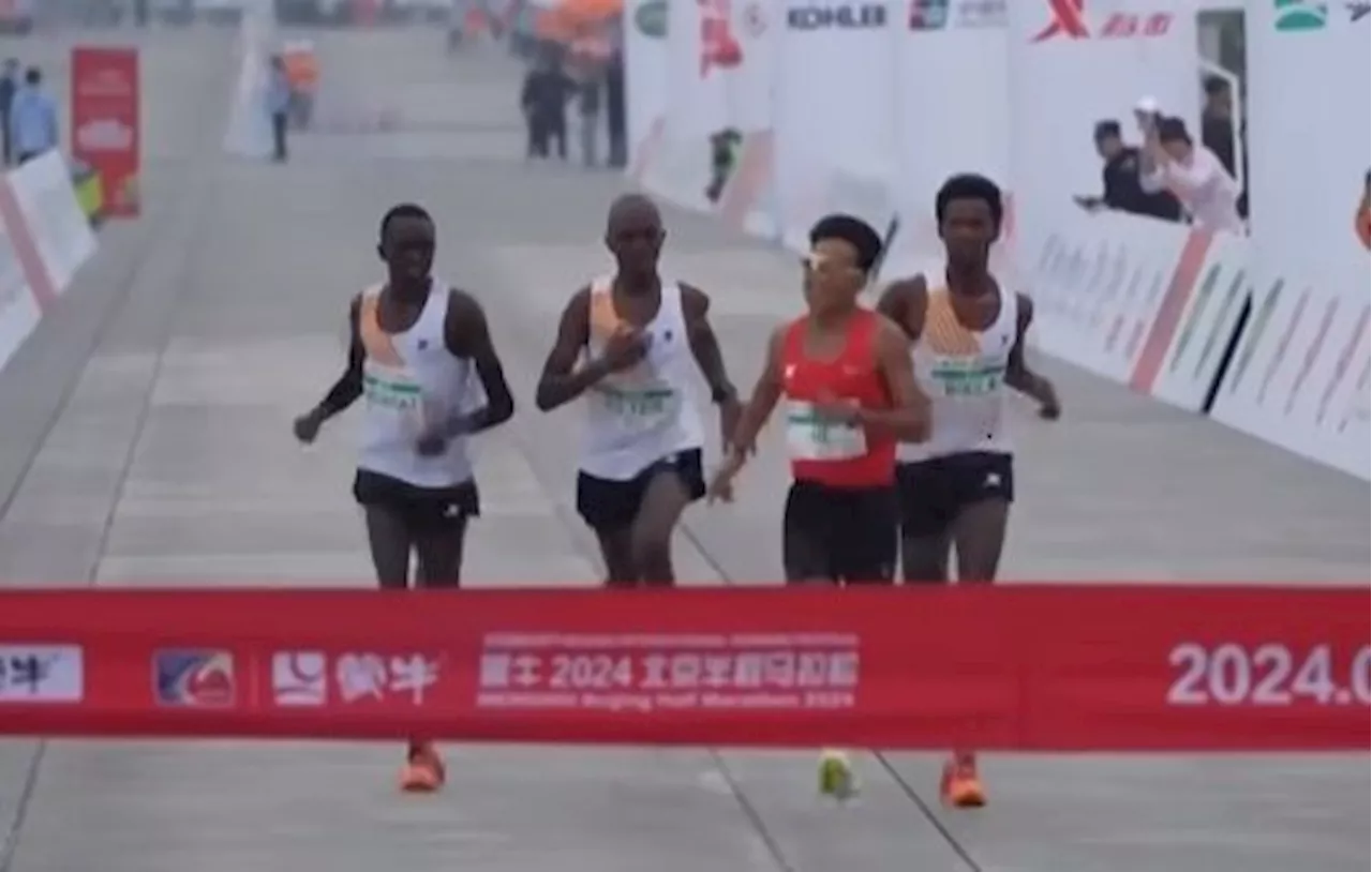 Semi-marathon de Pékin : Après l’étonnante victoire d’un athlète chinois, les quatre premiers disqualifiés