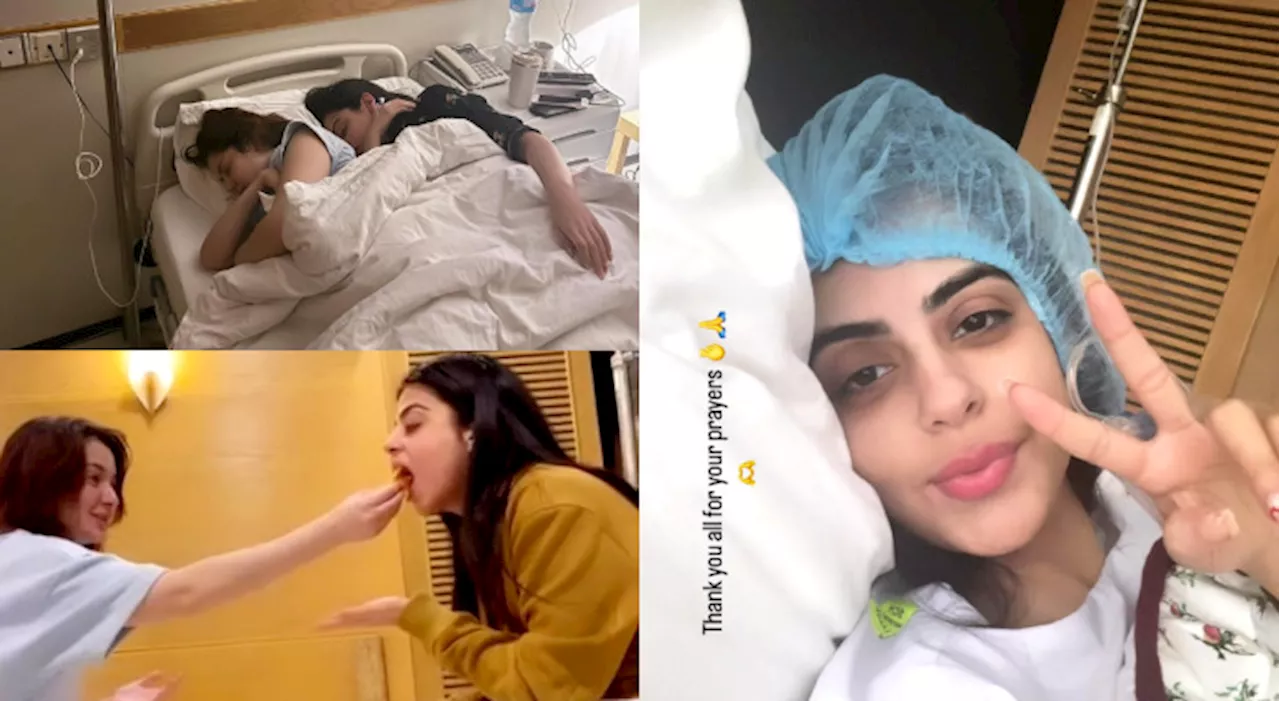 Yashma shares throw-back surgery moments, Hania takes care of in hospital