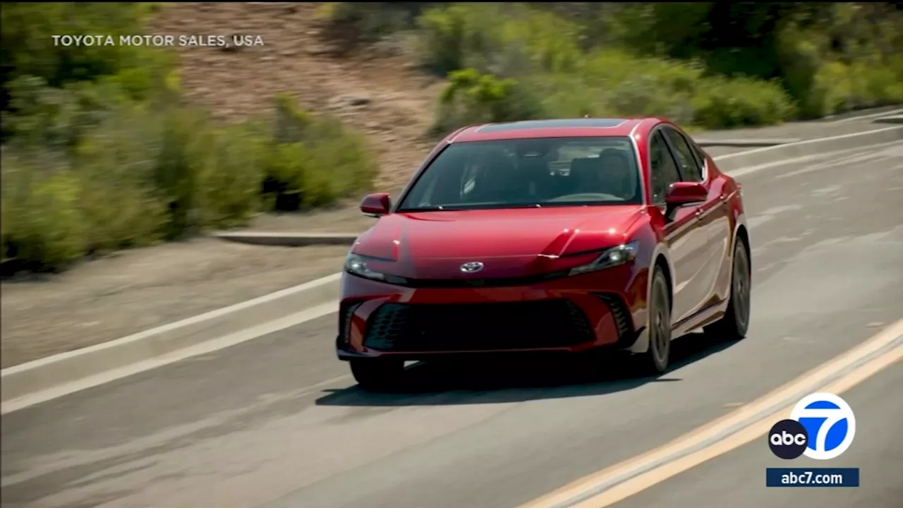 2025 Toyota Camry gets new style, standard hybrid power