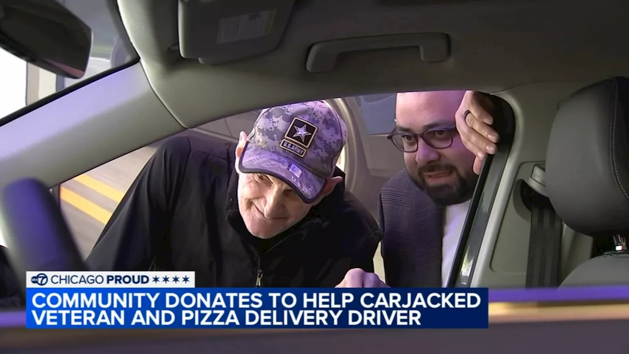 Community donations help 81-year-old pizza delivery man buy new car after Jefferson Park carjacking