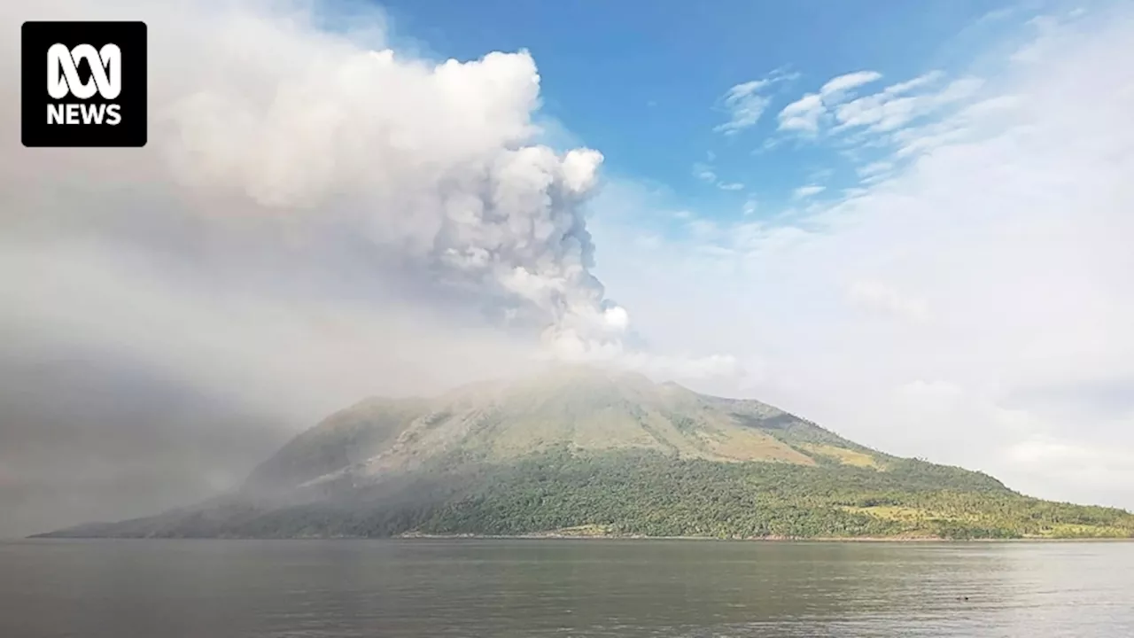 Indonesia evacuating thousands after volcano erupts, as tsunami fear looms