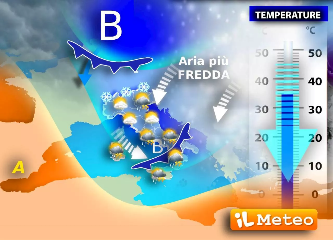 Meteo, tornano freddo e neve: weekend invernale sull'Italia