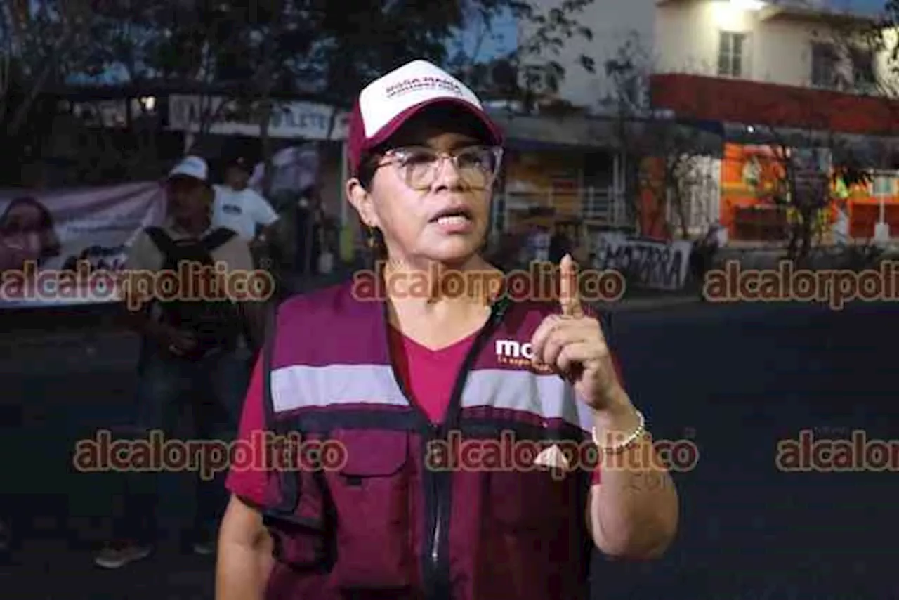 Rosa María y Manuel Huerta denuncian robo de lonas en el Puerto de Veracruz