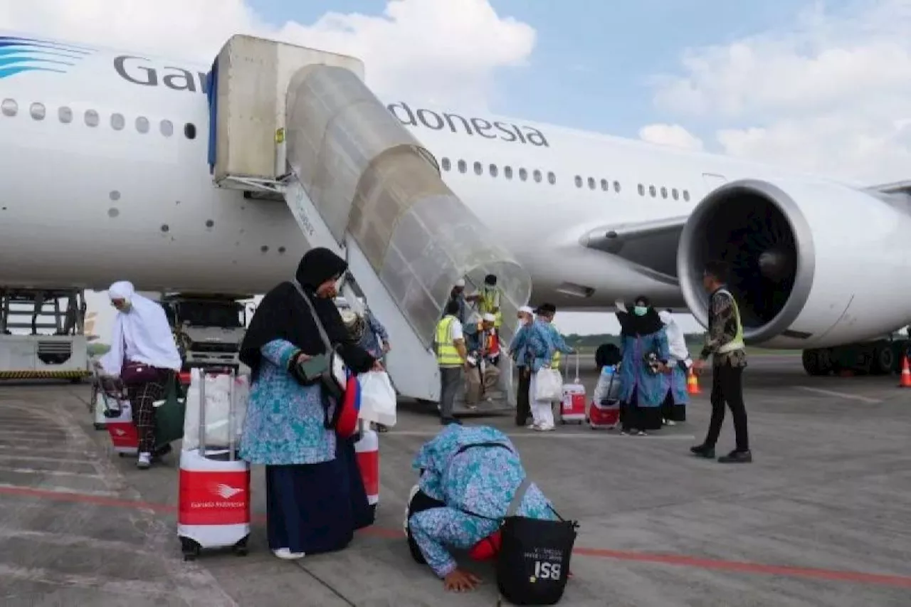 Kloter pertama haji Embarkasi Palembang berangkat pada 12 Mei 2024