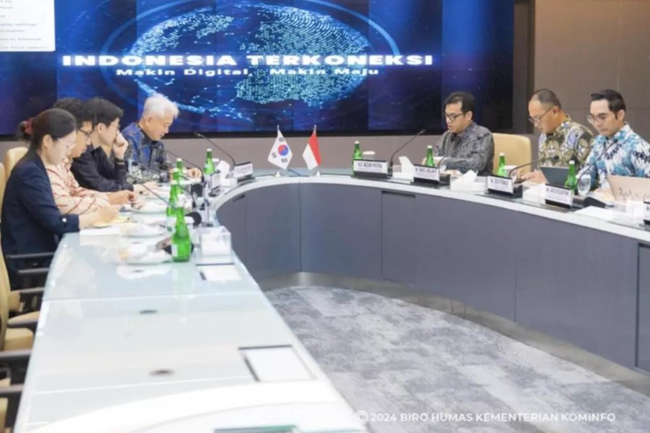 Wamenkominfo dan Duta Besar Korea Selatan bahas AI Global Forum 2024