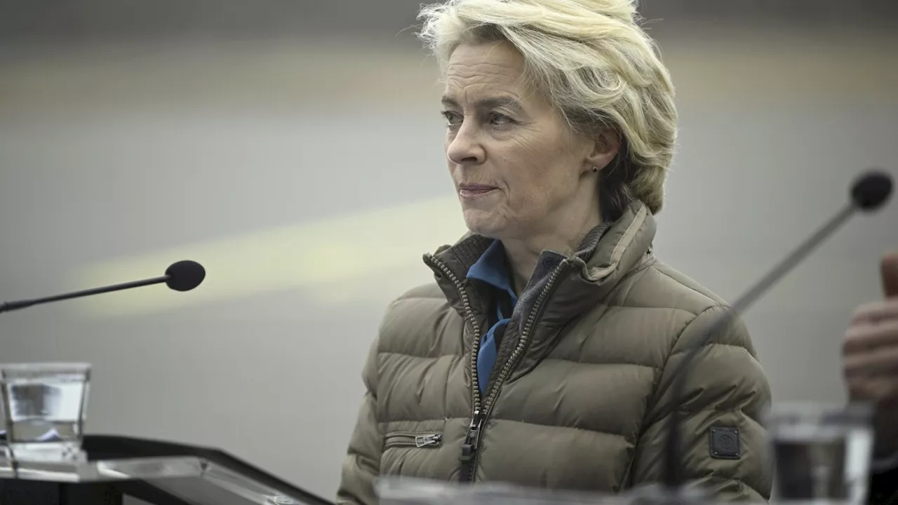 European Union official von der Leyen visits Finland-Russia border to assess security situation