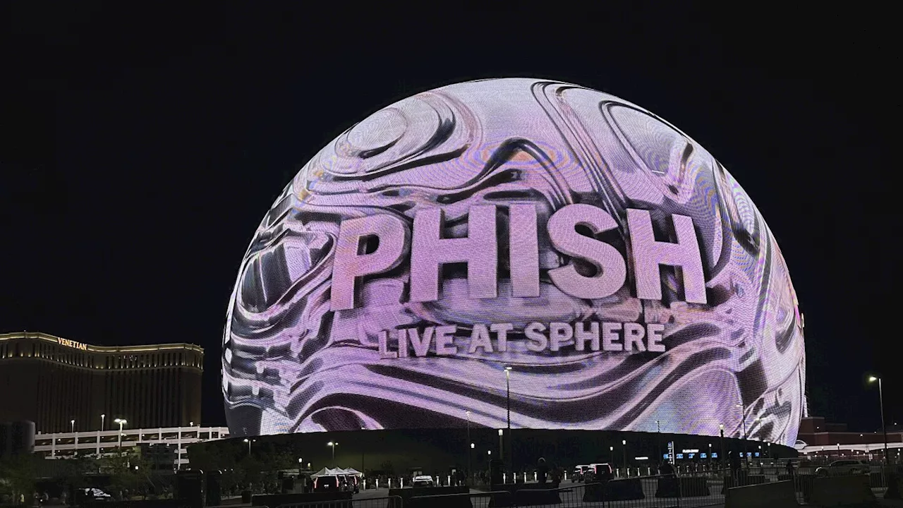 Here’s how Phish is using the Sphere's technology to give fans something completely different