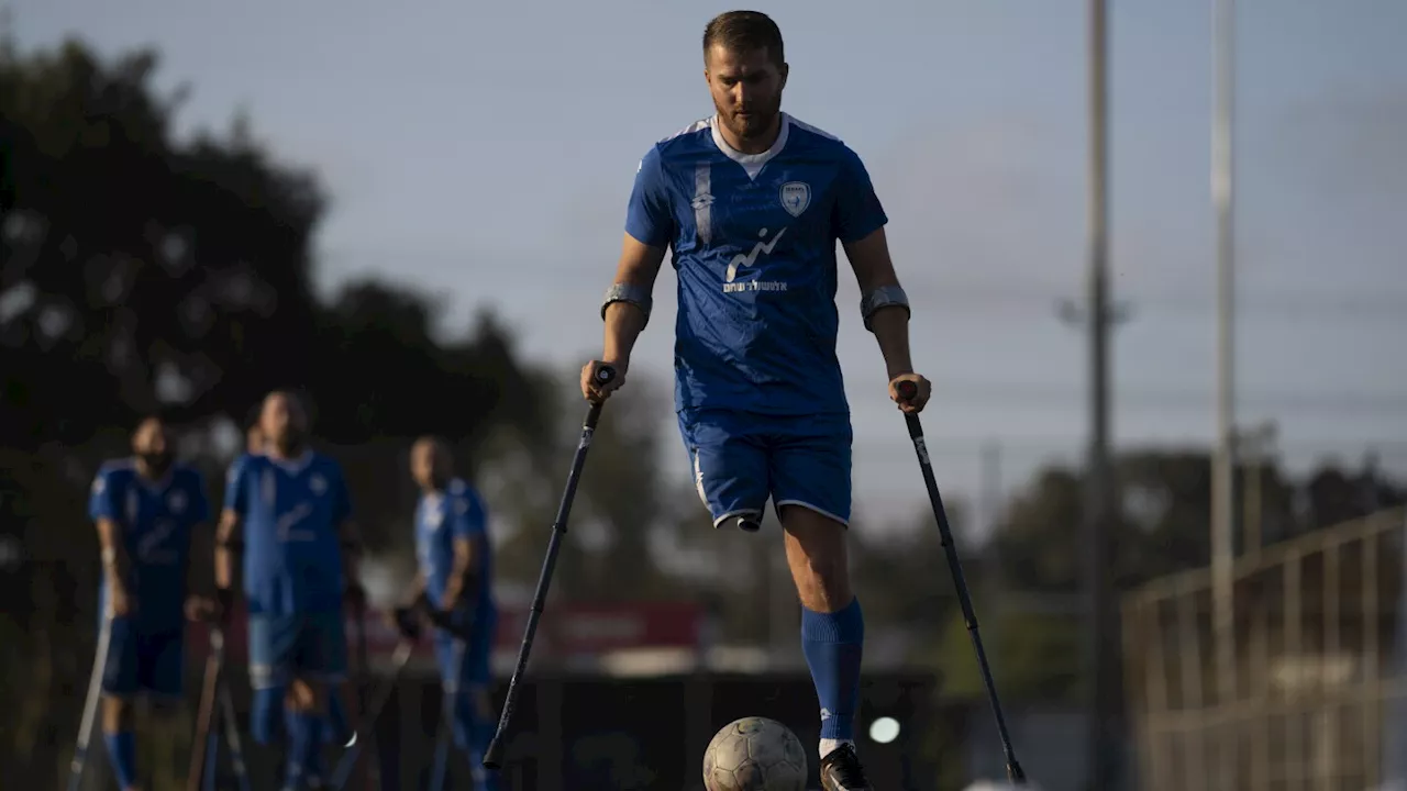 Soldiers who lost limbs in Gaza war are finding healing on Israel's amputee soccer team