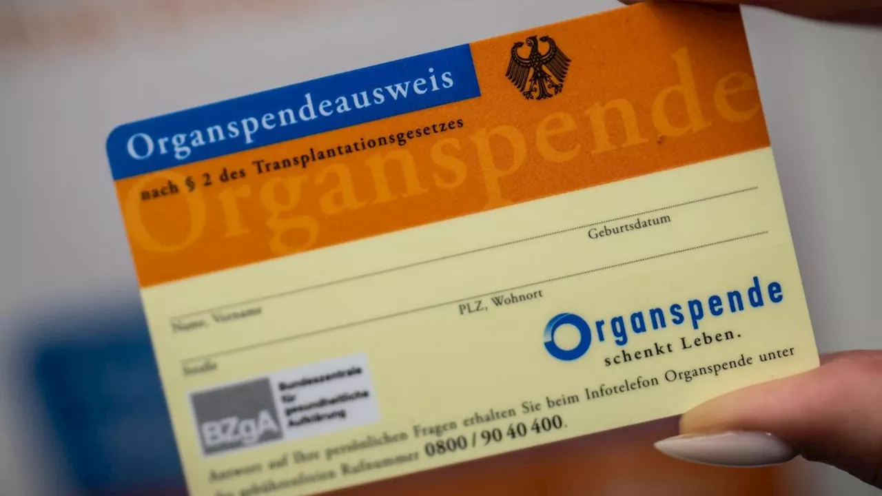 Fast 100.000 Einträge in neuem Register zu Organspenden