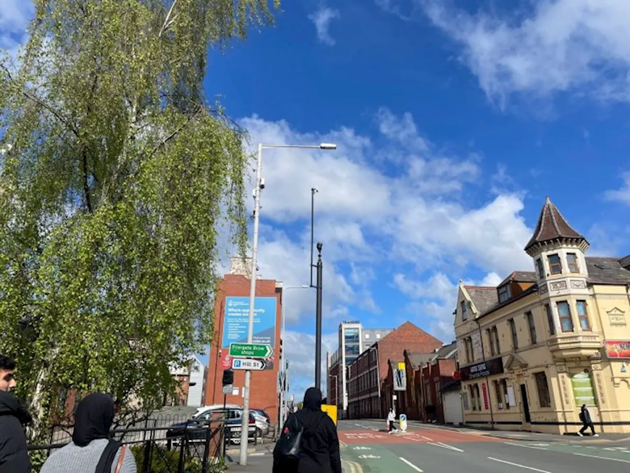 Corporation Street bus gate cameras appear – but not working yet