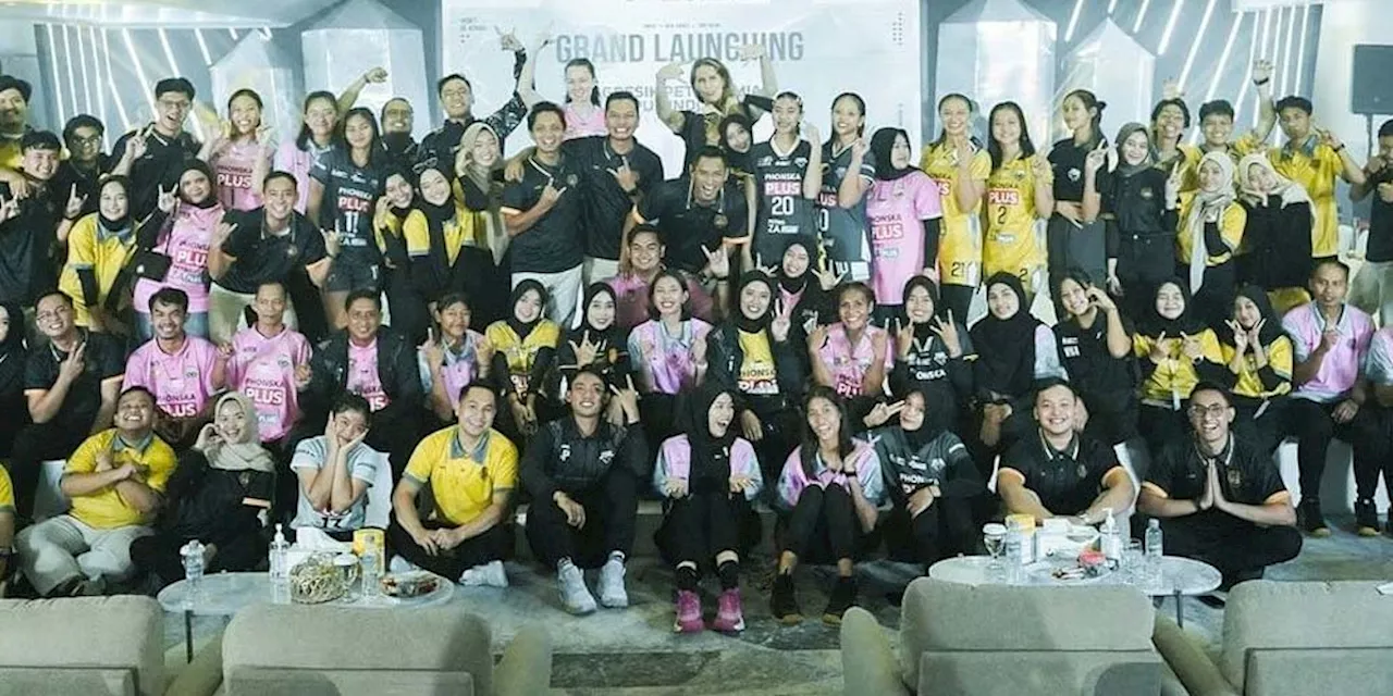 Gresik Petrokimia Pupuk Indonesia Resmi Luncurkan Skuad Voli Putri di Proliga 2024