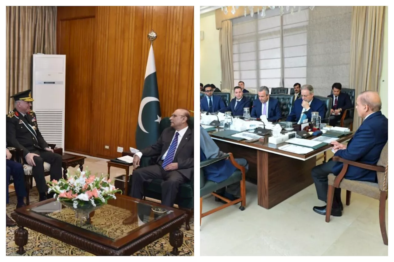 Zardari, Shehbaz for further strengthening economic ties with Turkiye