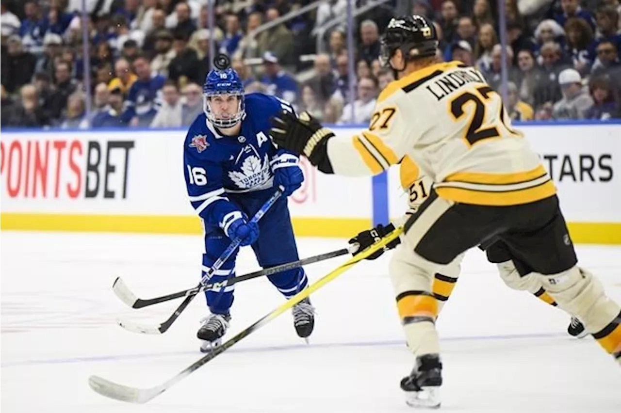 Maple Leafs, Bruins set to renew playoff hostilities: 'Here we go again'