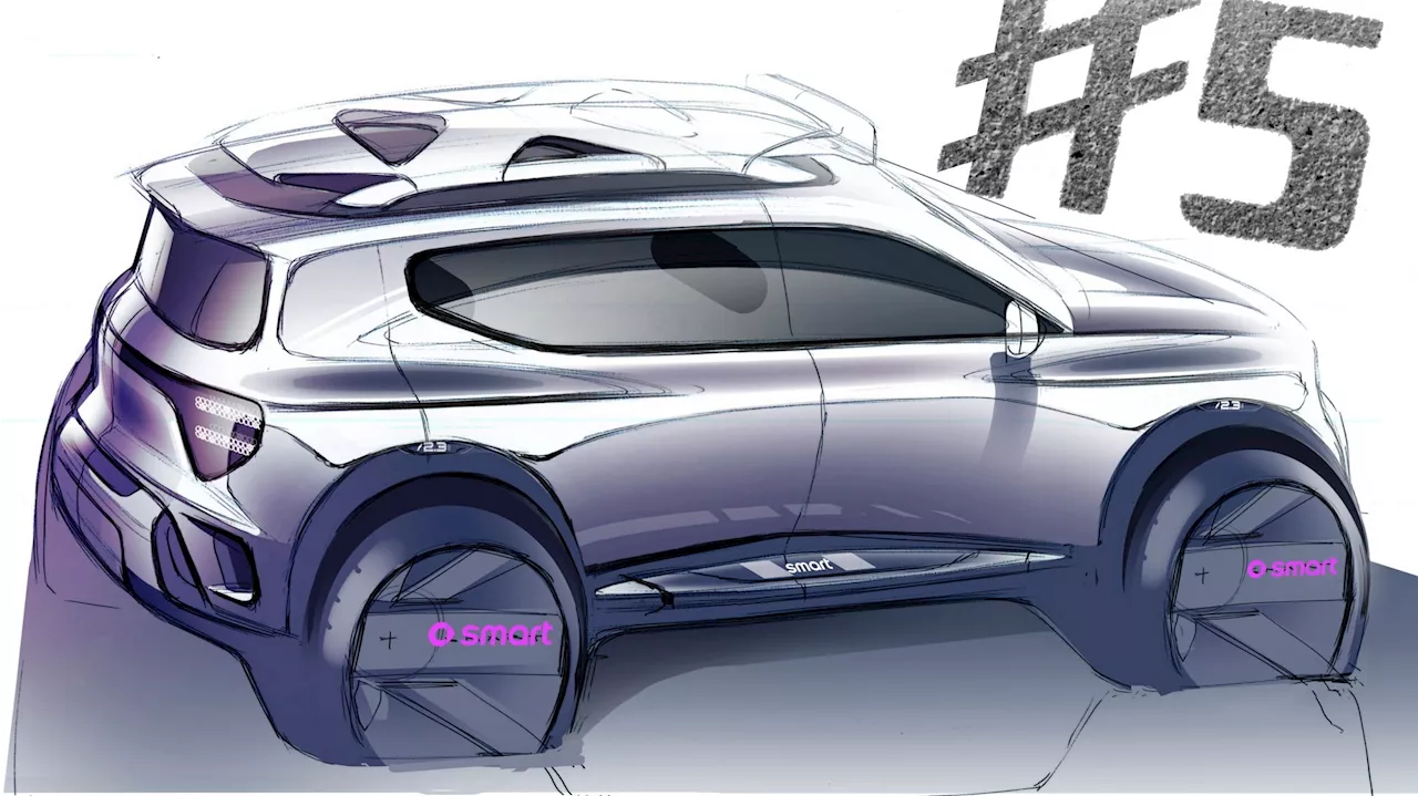 Smart Concept #5 Previews A Midsize SUV With Rugged Looks