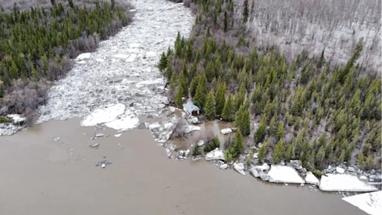 Water levels across N.W.T. still mostly well below average — except for the Peel