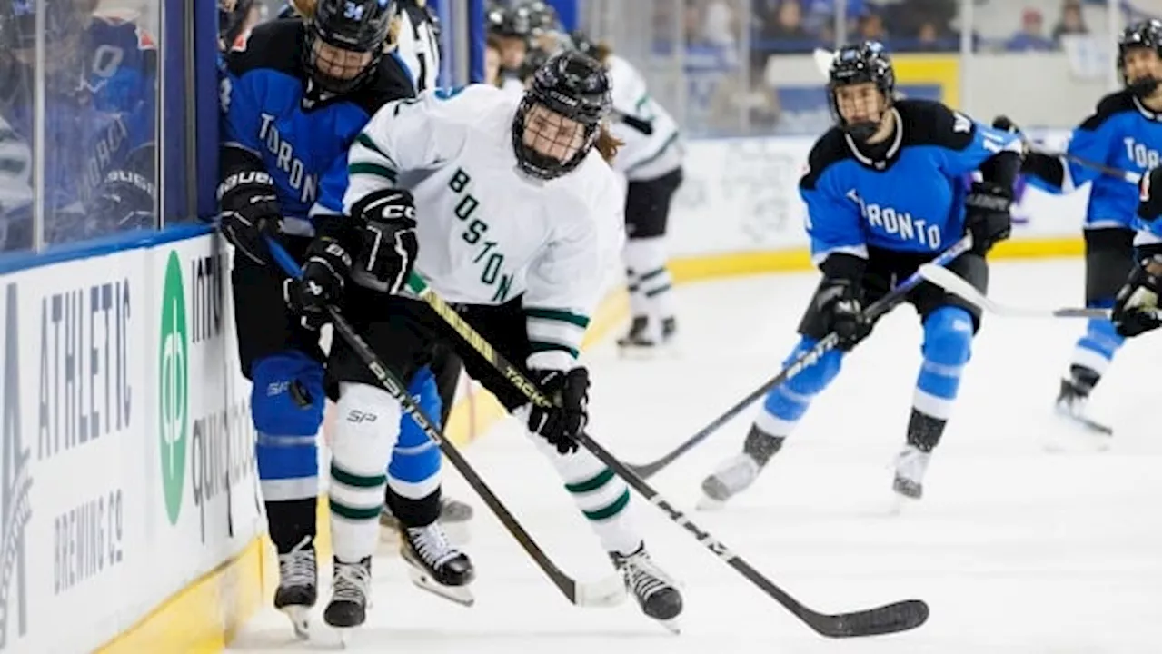 PWHL Toronto fails to clinch playoff spot in narrow loss to Boston