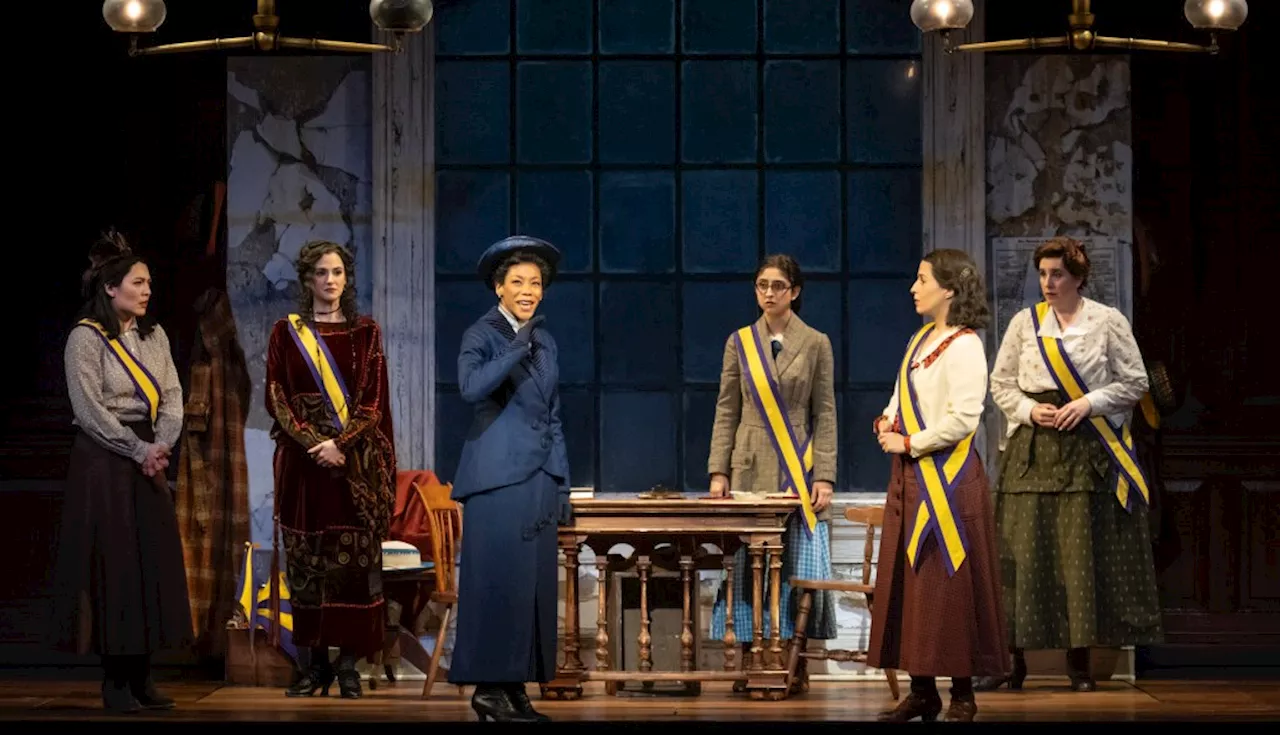 Review: ‘Suffs’ on Broadway explores the history of women’s suffrage in the United States