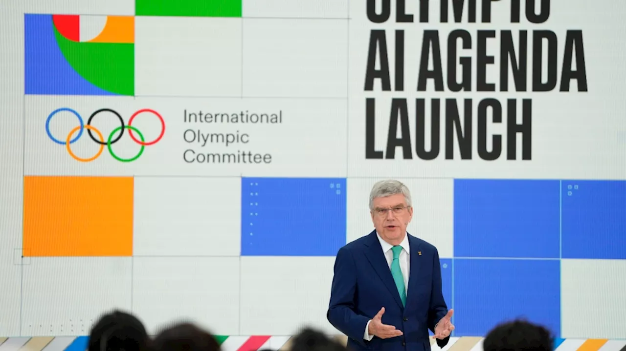 Olympic organizers unveil strategy for using artificial intelligence in sports