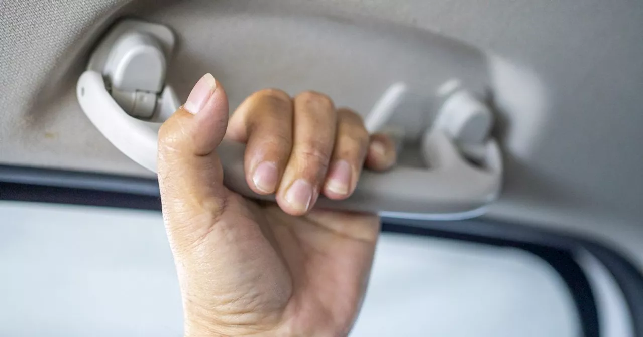 Drivers are now discovering what the grab handle inside car is actually used for