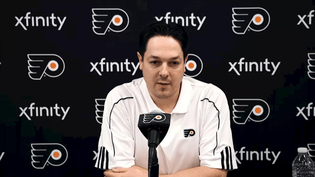 “If there is a trade that makes sense, then we’re open for business” Flyers’ GM Daniel Briere speaks on offseason plans