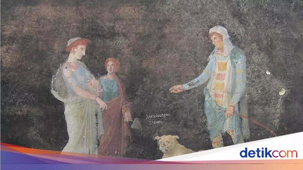 Arkeolog Temukan Lukisan Dinding Kuno di Pompeii, Begini Isinya