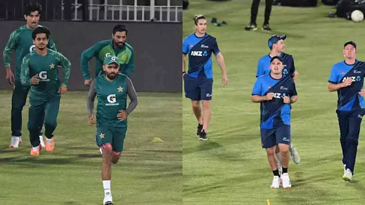 Pakistan, New Zealand cancel Friday's training session