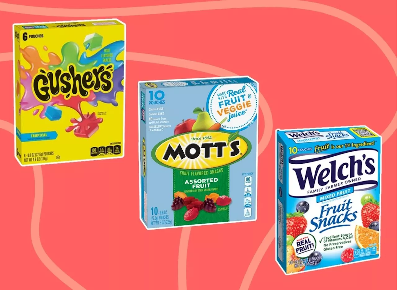 15 Popular Fruit Snacks, Ranked by Sugar