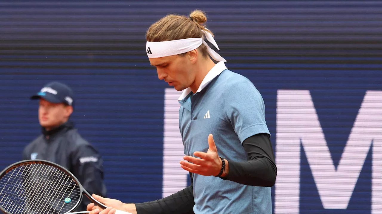 ATP München: Alexander Zverev verpasst Halbfinale - Olympiasieger schimpft sich gegen Cristian Garín ins Aus