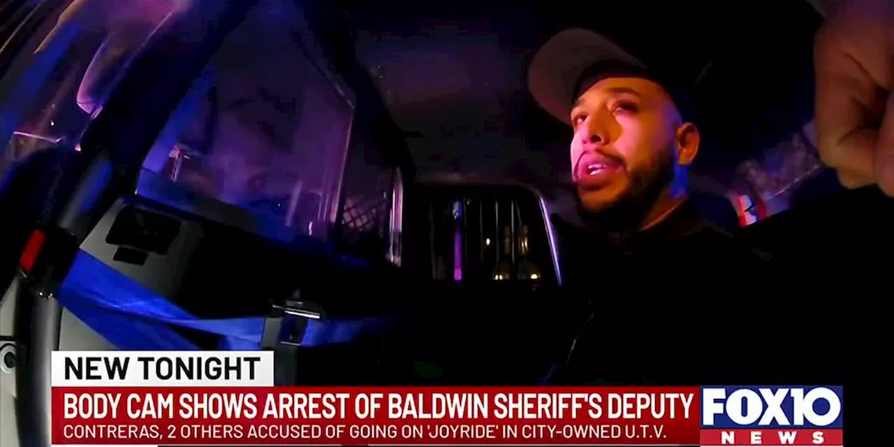 Body camera footage shows arrest of Baldwin County Sheriff’s Deputy