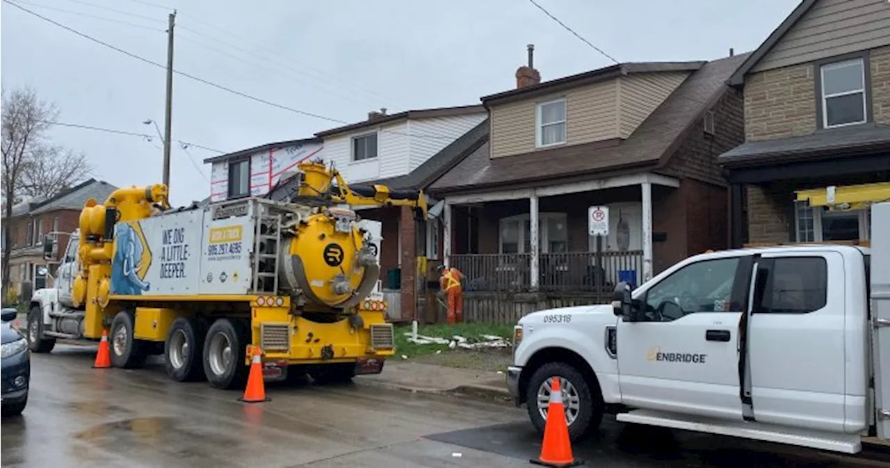 Pickup crashes into Hamilton home and damages gas line: police