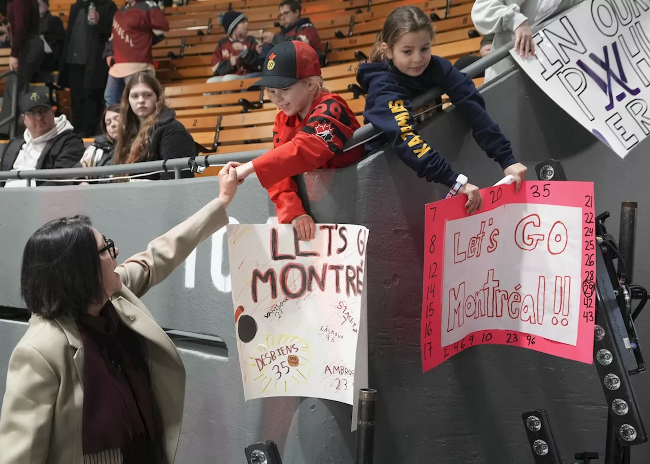 PWHL Montreal ready to set attendance record against Toronto at the Bell Centre