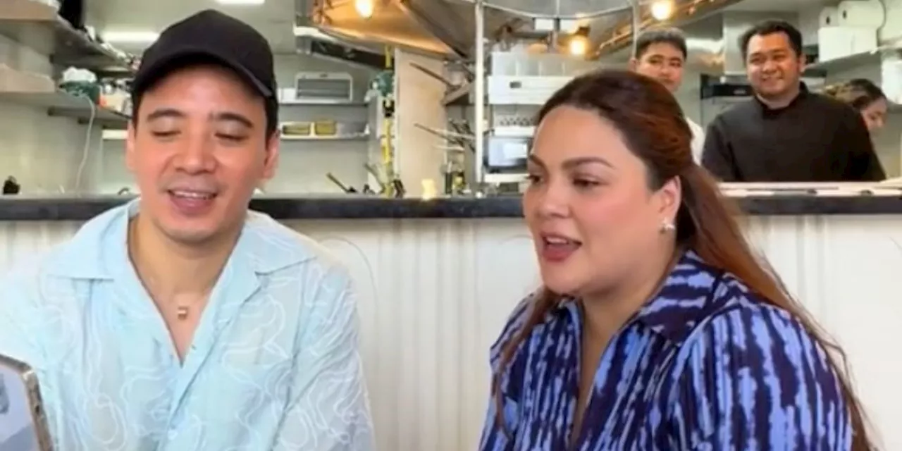 KC Concepcion, Erik Santos make impromptu cover of ‘Beauty and the Beast’