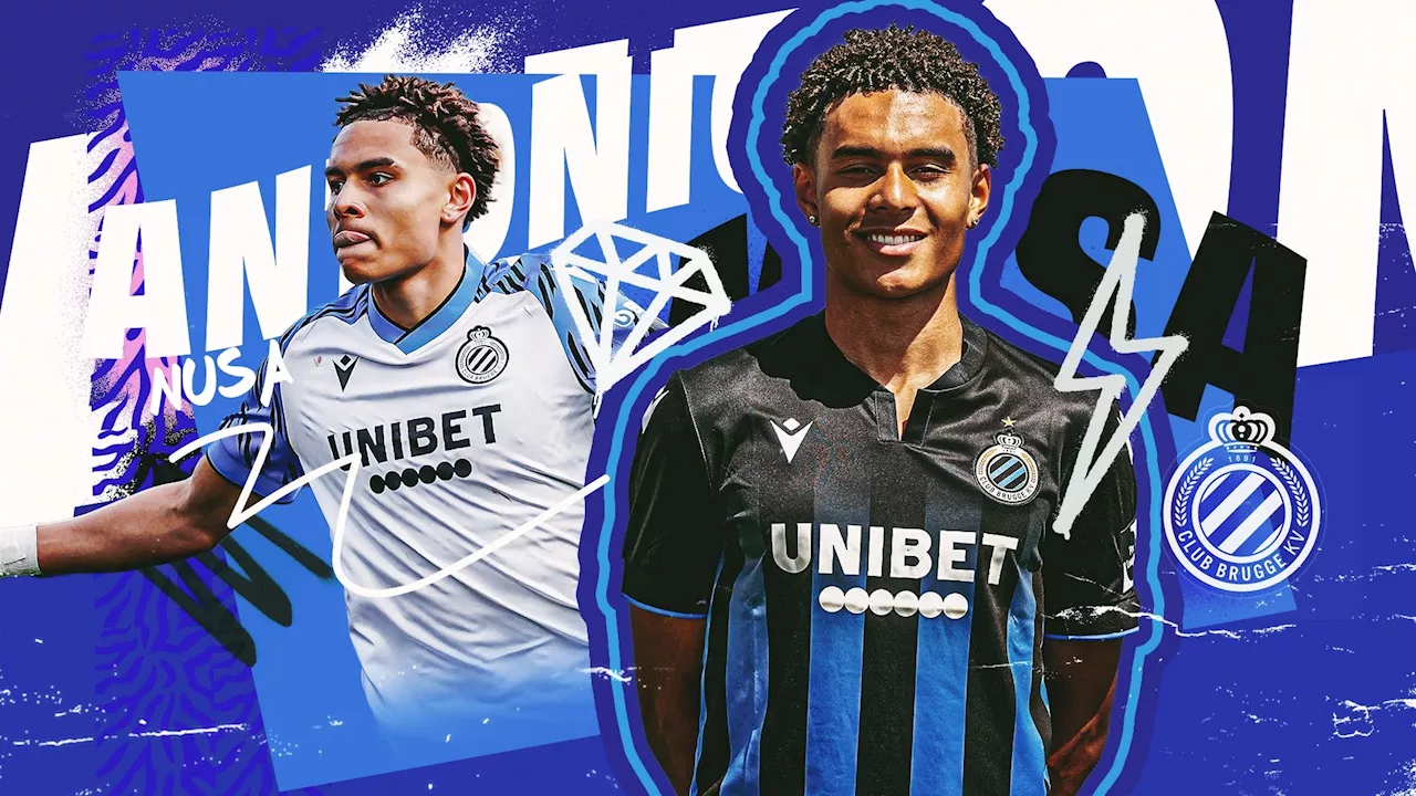 Antonio Nusa: Why Chelsea and Tottenham are looking to sign Club Brugge's 'Norwegian Neymar'