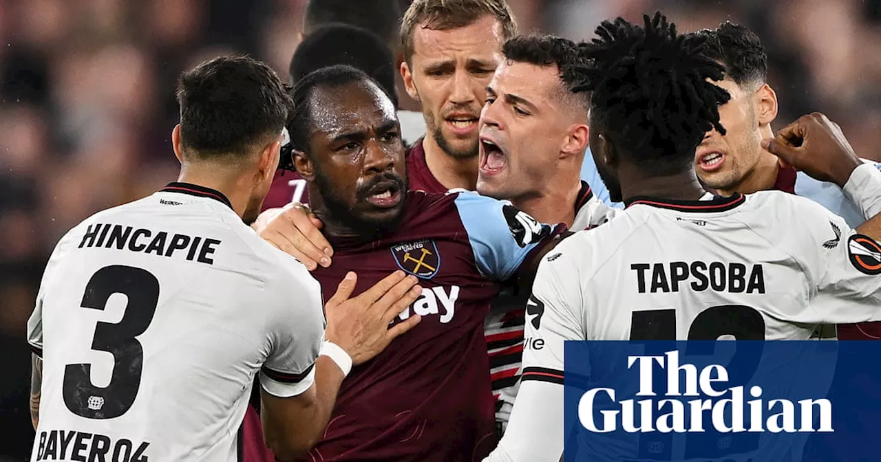 ‘Playing against 14’: Michail Antonio hits out at officials after West Ham’s exit